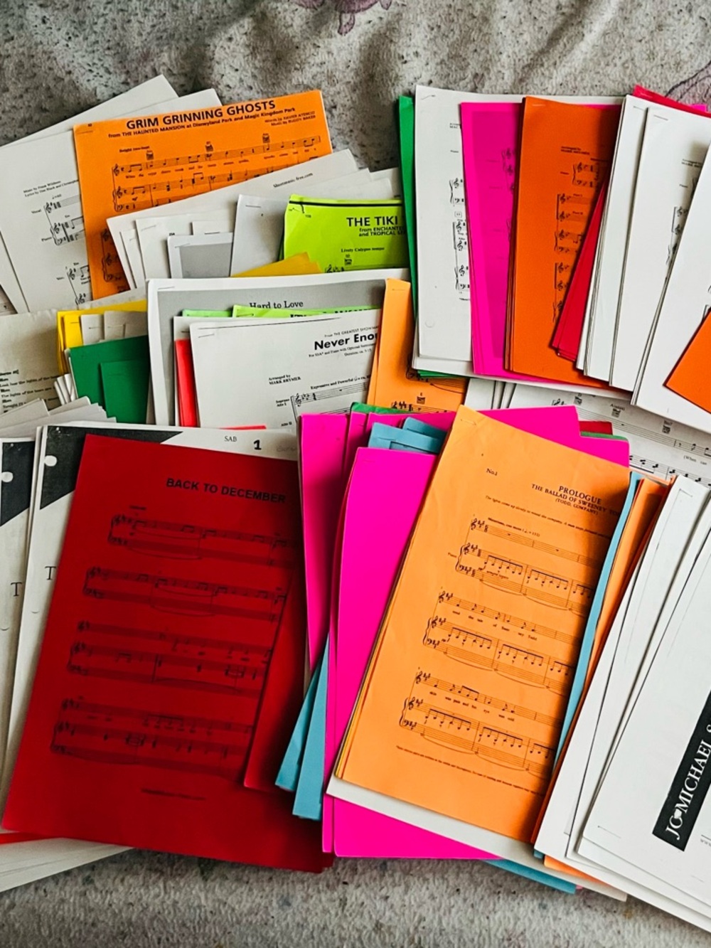 Sheet Music Bundle - Over 100 Sheets